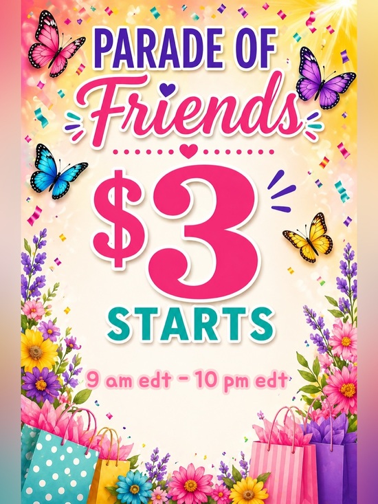 Tops - NEXT $3 STARTS PARADE OF FRIENDS 5/14